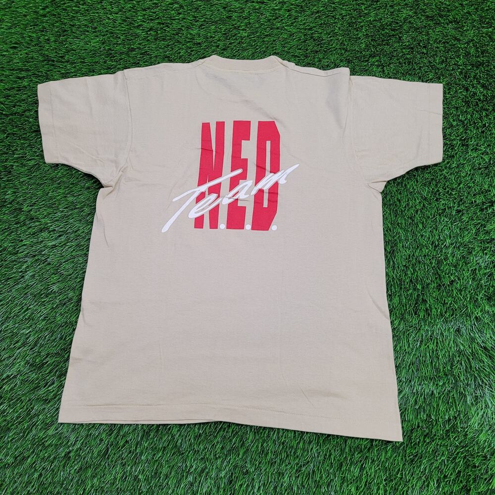 Vintage 80s Screen-Stars Shirt Medium 20x25 NED-Team